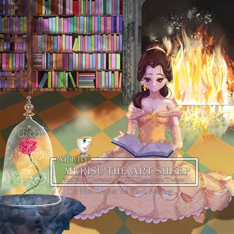 Belle's Library [Disney Princess Series] +video by MerisuTheArtSheep on ...