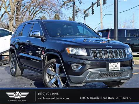 Used 2015 Jeep Grand Cherokee Limited Sport Utility 4d For Sale In Roselle Il Vin