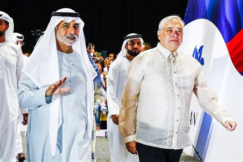 Nahyan Bin Mubarak Attends Emirates Loves The Philippines Celebration