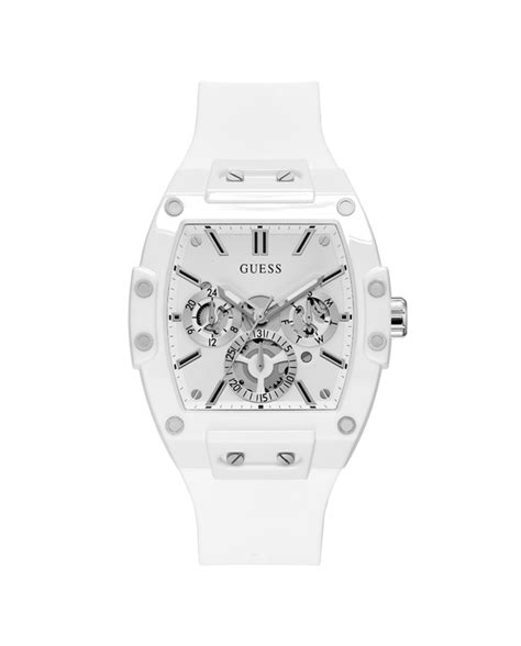 GW0203G2 Reloj Guess Phoenix Blanco JoyeríaDeluxe