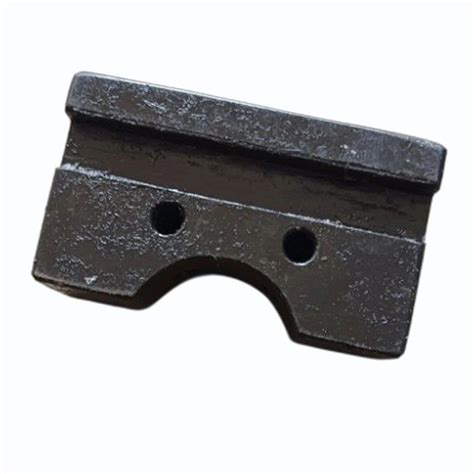 polished printing machine black press punch holder  machinery part