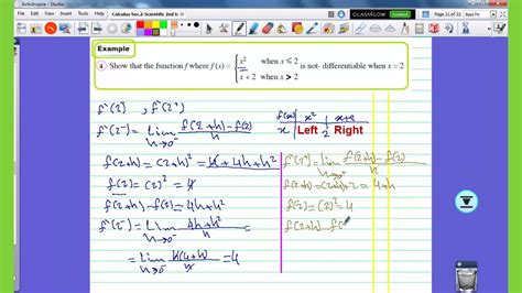 Math Nd Secondary Second Term Calculus Right And Left