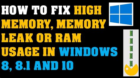 How To Fix High Memory Or Ram Usage In Windows Youtube