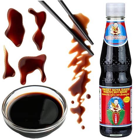 Tajski Słodki Sos Sojowy Gęsty Sweet Soy Sauce 300ml HEALTHY BOY BRAND