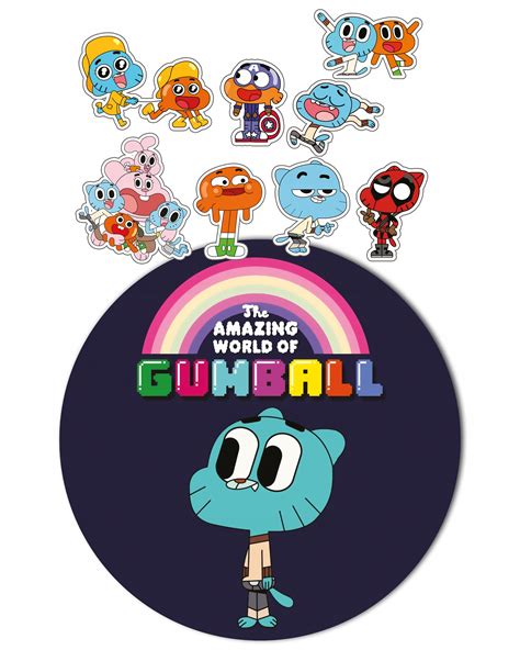 Op Atek Na Tort Cm Gumball Gratis Allegro Pl