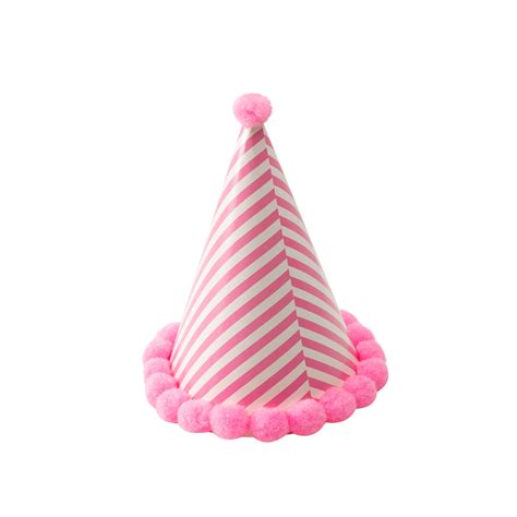 Pink Birthday Hat Clipart