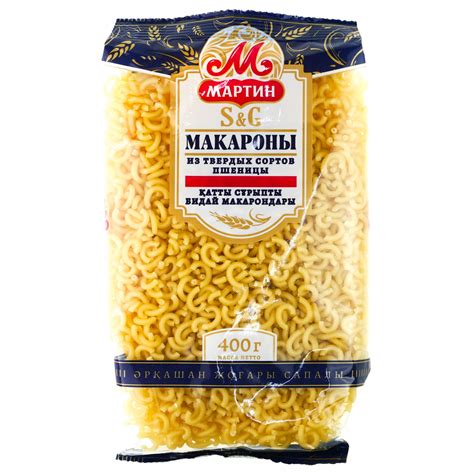 Макароны Мартин 400г рожки купить с доставкой на дом в интернет ...