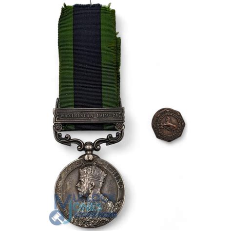 A George V Indian General Service Medal With Waziristan Clasp