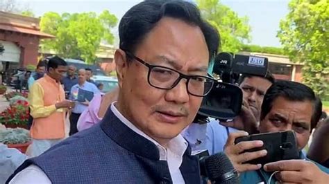 Over 300 Lawyers Call Out Kiren Rijiju For ‘anti India Gang Remarks