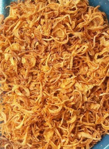 Gujarat Fresh Fried Onion Flakes A Grade Onion Size Available Medium