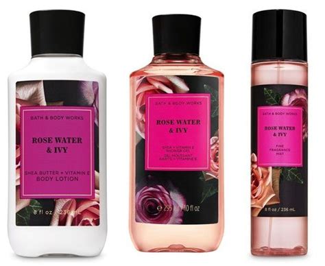 🌹🌹🌹bath And Body Works กลิ่น Rose Water And Ivy กลิ่นกุหลาบหอมหรูหรามีคลาส