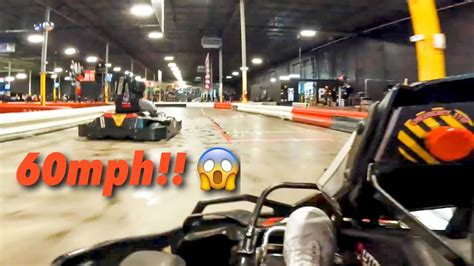 Go Karting At 60 Mph 😱 Autobahn Indoor Speedway Jacksonville Fl