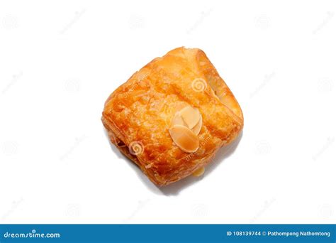 Chicken Pie On White Background Stock Photo Image Of Danish Gourmet