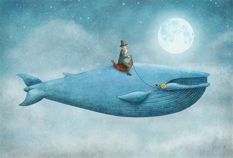 "Whale Rider " by Terry Fan | Redbubble