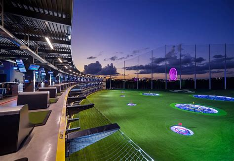 Driving Range At Topgolf In Orlando Experiencetransat Air Transat