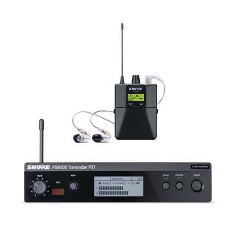 Shure P3tra215cl Psm 300 Wireless Stereo Personal In Ear Monitor System