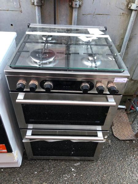 Hotpoint Cd67g0ccx Uk Gas Cooker With Double Oven Lpg Convertible Safeer Appliances Ltd