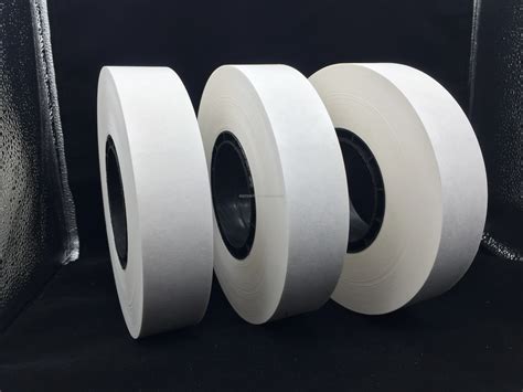 Banknote Strapping Paper Rolls 40mm Hot Melt Paper Tapes For Currency