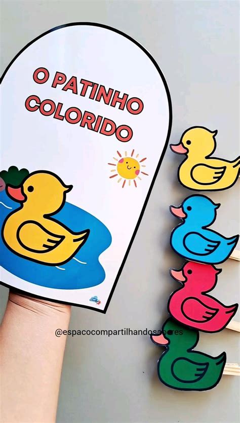 Luva Musical O Patinho Colorido Adquira Agora