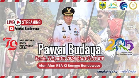 Pawai Budaya SMA Umum Bondowoso 2024 HARJABO Ke 205 Dan HUT RI Ke 79