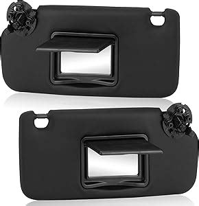 Amazon Black Driver Left Passenger Right Side Sun Visor