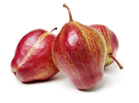 Red pear stock photo. Image of cutout, backgrou, healty - 129826254