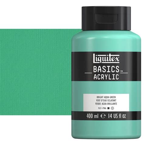 Liquitex Basics Acrylic Paint Bright Aqua Green Ml Jerry S Artarama