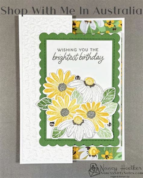 Double Decker Pop Out Card Daisy Cards Stampin Up Sympathy Cards