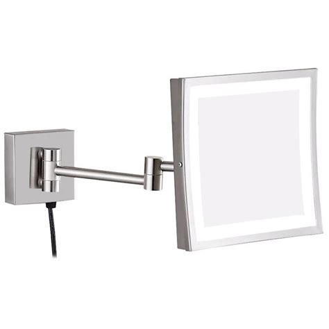 Luxury 3x Magnifying Vanity Lighted Makeup Mirror with led Lights and ...