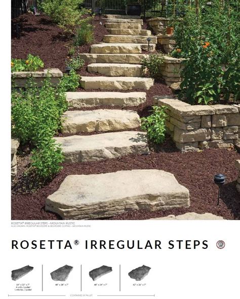 Rosetta Irregular Steps Options Supply Co