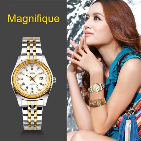 SHARPHY Montre Femme de Marque de Luxe Diamant 2018 bracelet étanche