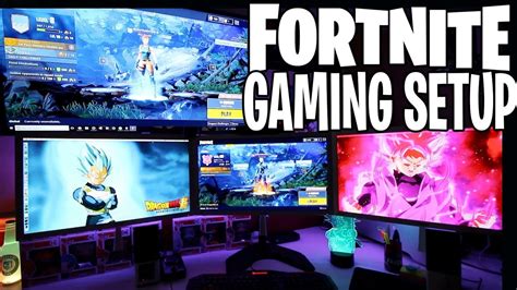 Best Fortnite Gaming Setup Tour Ultimate Streaming And Gaming Setup