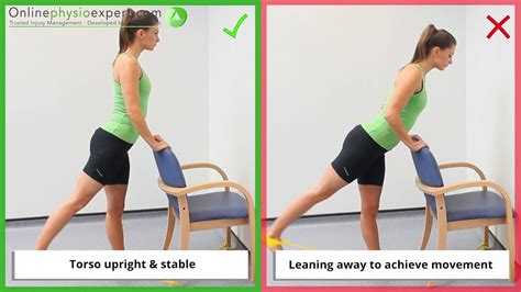 Standing Hip Extension Strengthening Exercise Tutorial Level