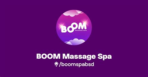 Boom Massage Spa Instagram Tiktok Linktree