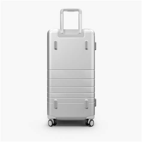 Hybrid Trunk Check In Luggage Aluminum Suitcases Monos