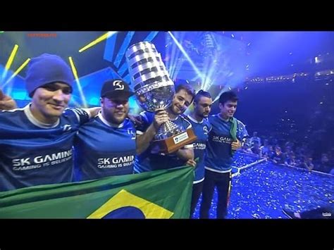 Sk Gaming Esl One World Champion Winning Moment Vs Liquid In