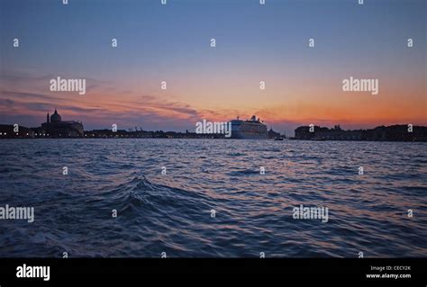 Venice - Giudecca Canal Stock Photo - Alamy