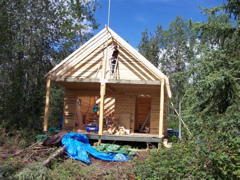 Cabin building pictures - Small Cabin Forum (1)