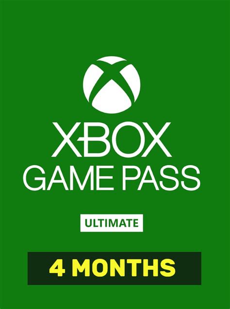 Buy Xbox Game Pass Ultimate 4 1 Months Ea Play Cashback And Download