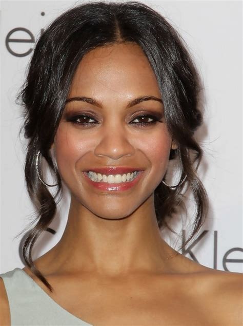 Top 17 Zoe Saldana Hairstyles - Pretty Designs