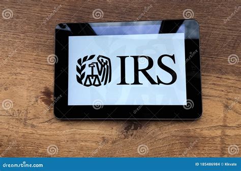 May 2020 Milan Italy Irs Company Logo Icon On Tablet Screen Close Up