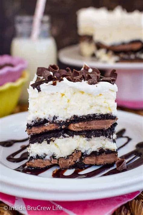 Coconut Oreo Icebox Cake Inside BruCrew Life Bloglovin