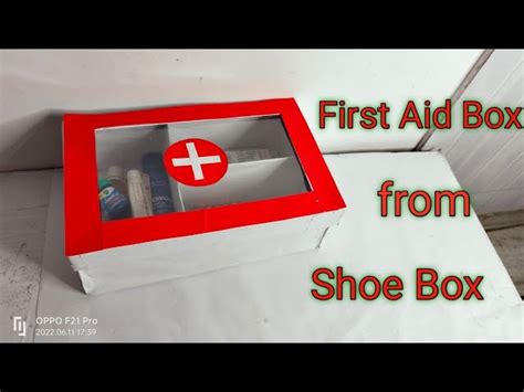 How To Make First Aid Box For School Project