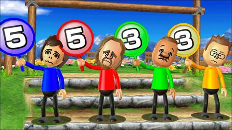 Wii Party Minigames Player Vs Ryan Vs Marco Vs Oscar Players On