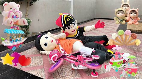 Drama Badut Lucu Boboiboy Beli Sepeda Baru Jatuh Bareng Squid Game