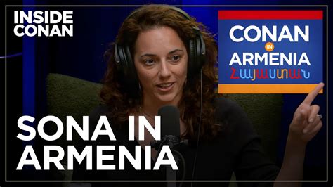 Sona Movsesian Revisits “Conan In Armenia” | Inside Conan - The Global ...