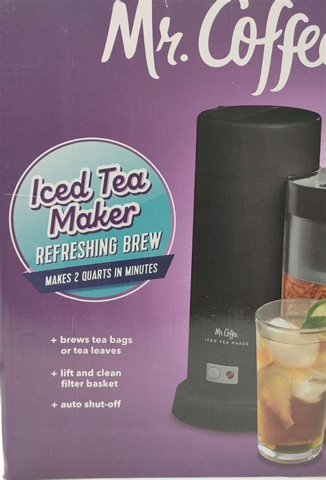 Mr Coffee Quart Iced Tea Maker In Fast Brew Bpa Free Pitcher