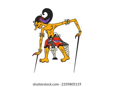 Illustration Wayang Kulit Indonesia Stock Illustration 2339805119 ...