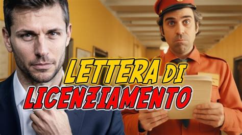 Fac Simile Lettera Licenziamento Con Preavviso Modello Ottimizzato