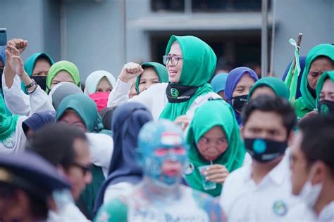 Antusias Pendukung Dan Simpatisan Antar Fadhil Bakhtiar Daftar Ke Kpu